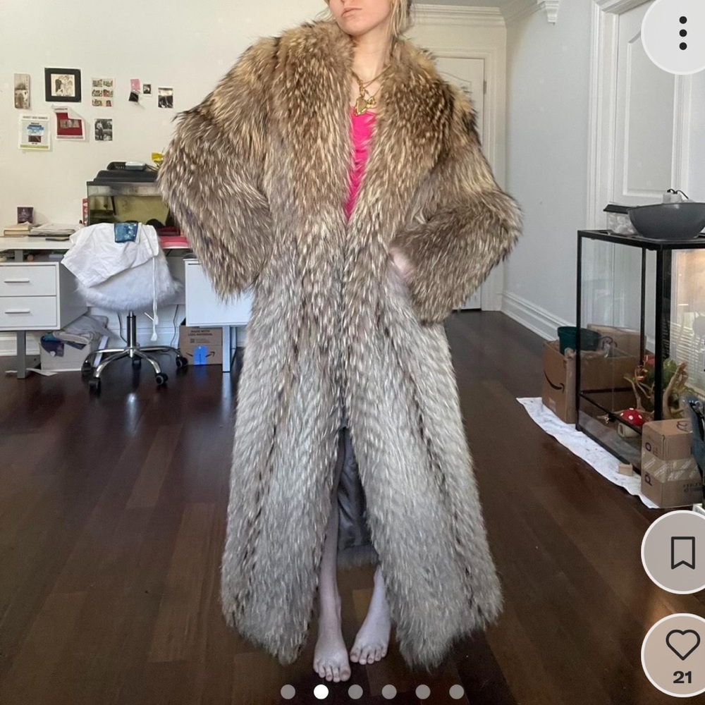Vintage fur coat
